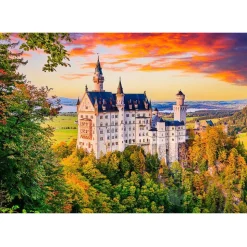 Enjoy Neuschwanstein Castle in Autumn, Germany Puzzle 1000pcs
