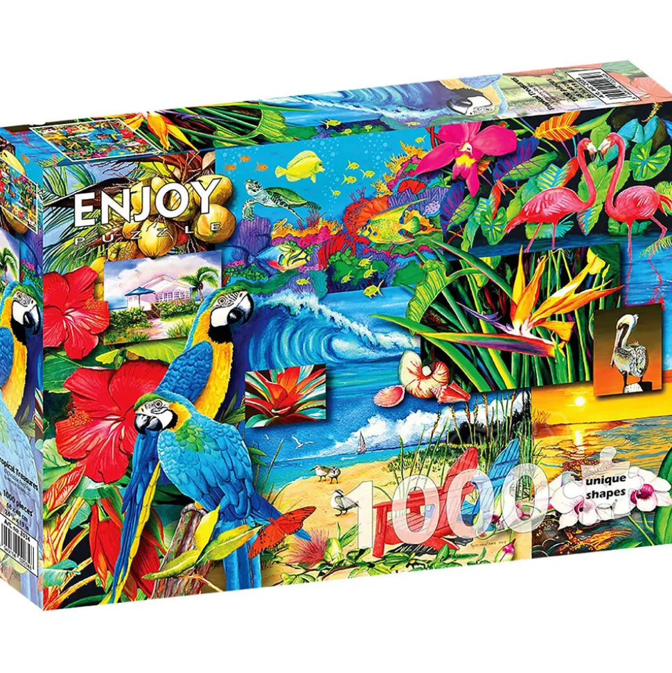 Enjoy Tropical Treasures Puzzle 1000pcs