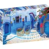 Enjoy Turquoise Street in Chefchaouen, Maroc Puzzle 1000pcs