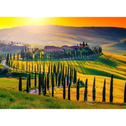 Enjoy Tuscany Sunset Puzzle 1000pcs