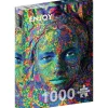 Enjoy Woman with Color Art Makeup Puzzle 1000pcs