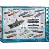 Eurographics Aircraft Carrier Evolution Puzzle 1000pcs