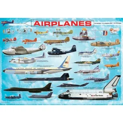 Eurographics Airplanes Puzzle 100pcs