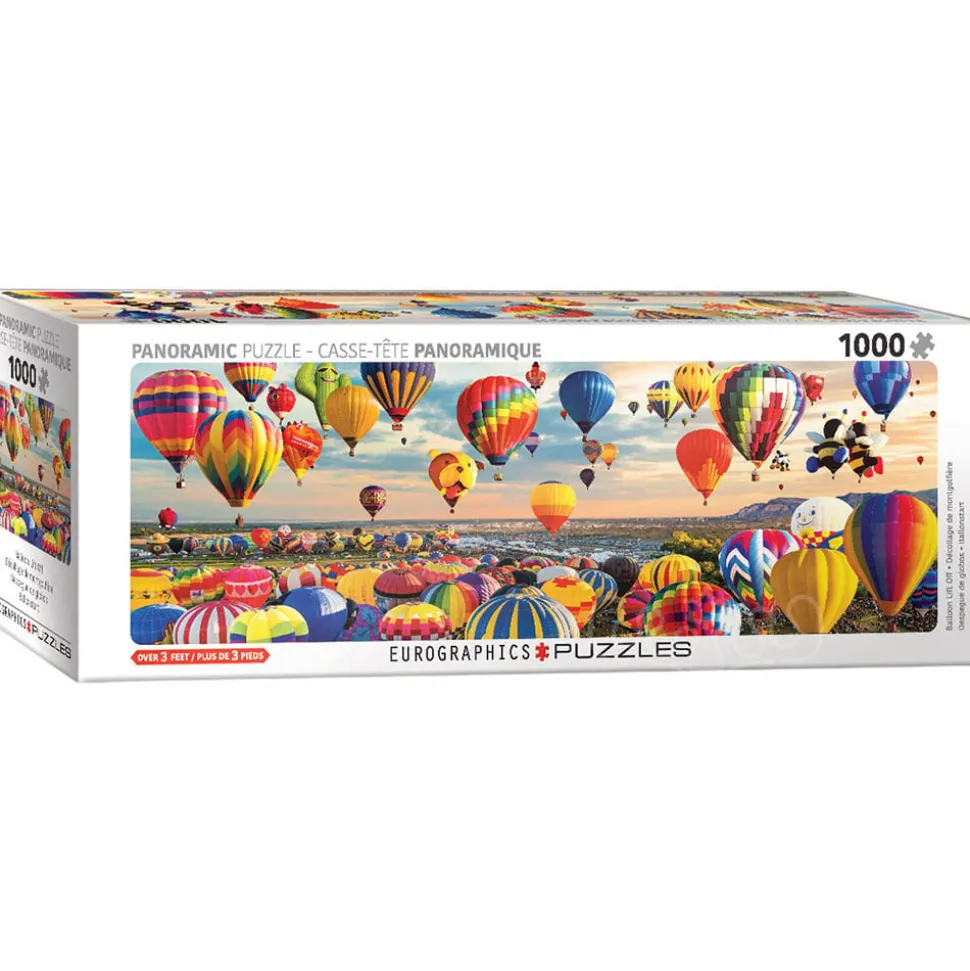 Eurographics Balloon Lift Off Panoramic Puzzle 1000pcs