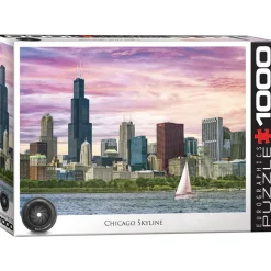 Eurographics Chicago Skyline Puzzle 1000pcs