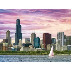 Eurographics Chicago Skyline Puzzle 1000pcs