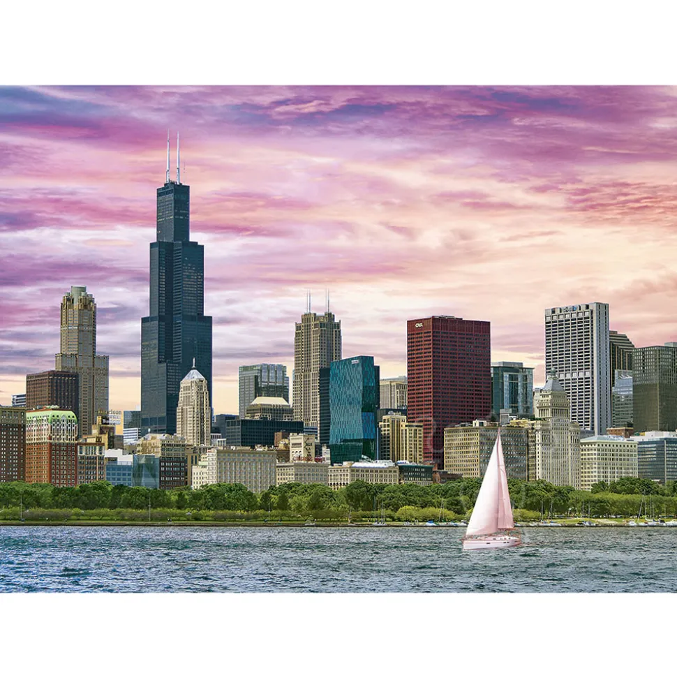 Eurographics Chicago Skyline Puzzle 1000pcs