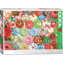 Eurographics Christmas Donut Party - Sweet Collection Puzzle 1000pcs