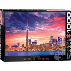 Eurographics Cities: Toronto Skyline Puzzle 1000pcs