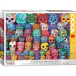 Eurographics Colors of the World: Traditional Mexican Skulls Puzzle 1000pcs