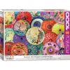 Eurographics Colors of the World: Asian Oil-Paper Umbrellas Puzzle 1000pcs