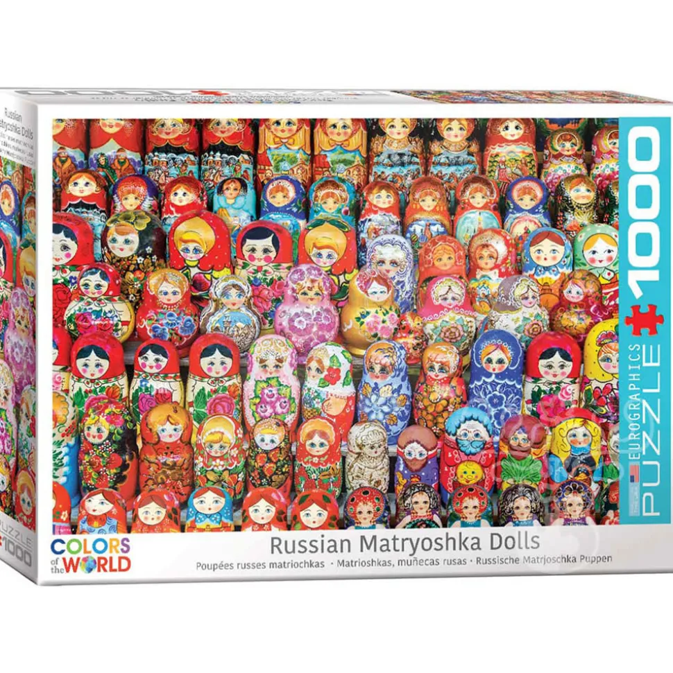 Eurographics Colors of the World: Russian Matryoshka Dolls Puzzle 1000pcs