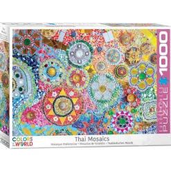 Eurographics Colors of the World: Thai Mosaics Puzzle 1000pcs