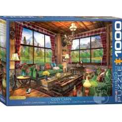 Eurographics Davison: Cozy Cabin Puzzle 1000pcs