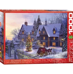 Eurographics Davison: Home for the Holidays Puzzle 1000pcs