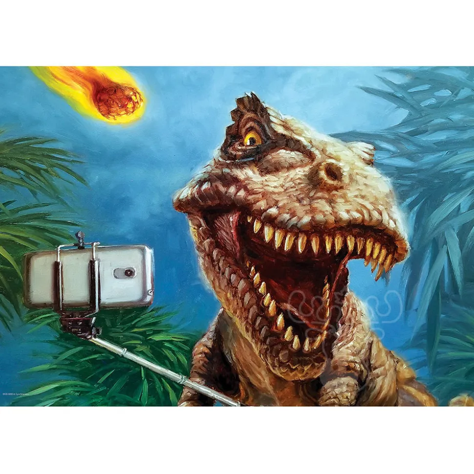 Eurographics Dinosaur Selfie Puzzle 100pcs