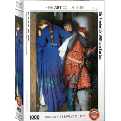 Eurographics Fine Art Burton: Meeting on the Turret Stairs Puzzle 1000pcs