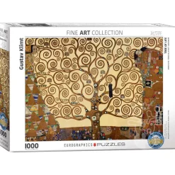 Eurographics Fine Art Klimt: The Tree of Life Puzzle 1000pcs