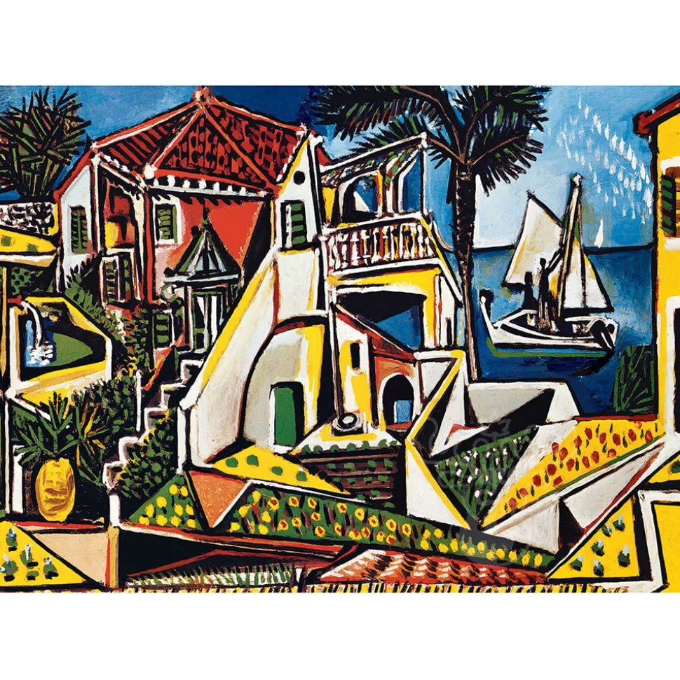 Eurographics Fine Art Picasso: Mediterranean Landscape Puzzle 1000pcs