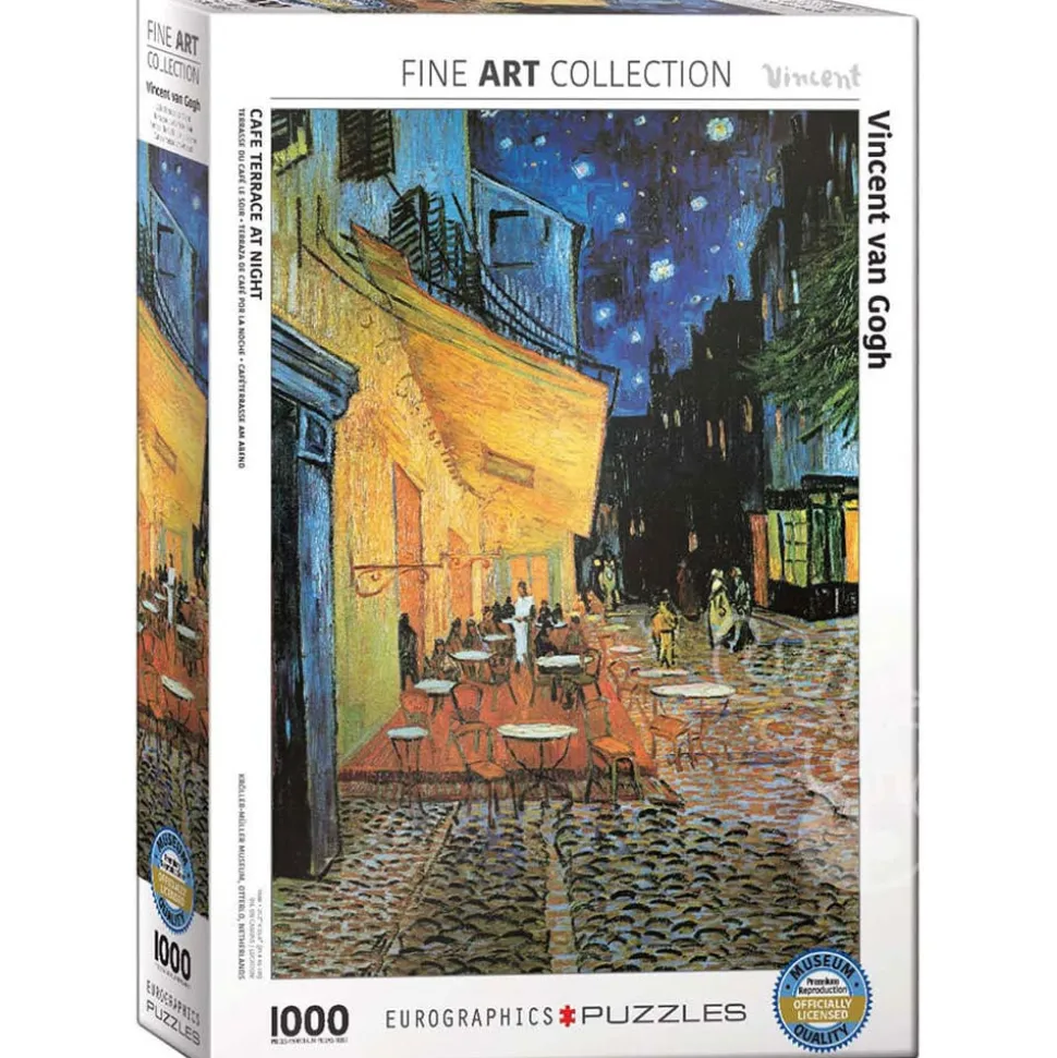 Eurographics Fine Art van Gogh: Cafe Terrace at Night Puzzle 1000pcs