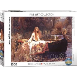 Eurographics Fine Art Waterhouse: The Lady of Shalott Puzzle 1000pcs