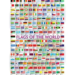 Eurographics Flags of the World Puzzle 1000pcs