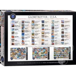 Eurographics Globetrotter USA Puzzle 1000pcs