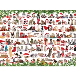 Eurographics Holiday Cats Puzzle 1000pcs