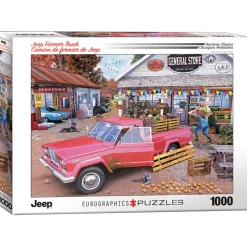 Eurographics Jeep Farmer's Truck Puzzle 1000pcs
