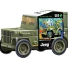 Eurographics Jeep® The Army Truck Puzzle 550pcs in a Military Jeep Shaped Tin