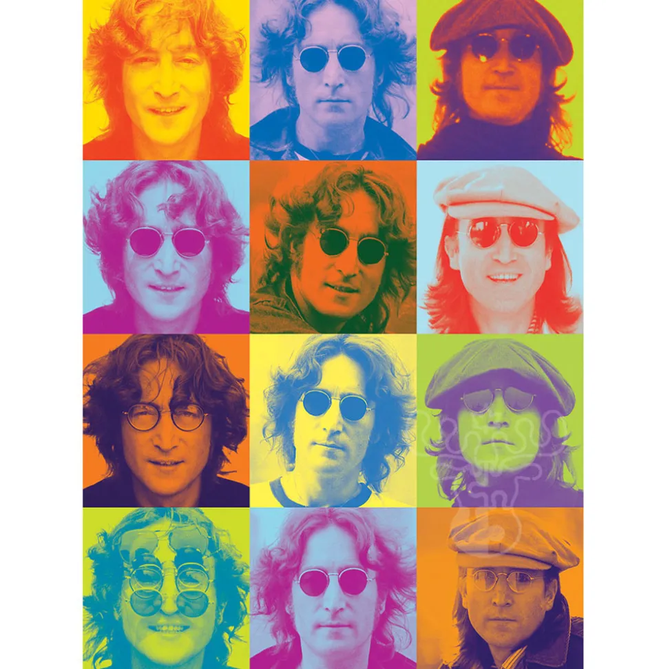 Eurographics John Lennon Color Portraits Puzzle 1000pcs RETIRED