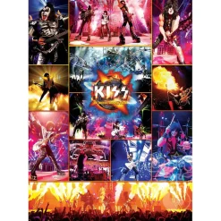 Eurographics KISS The Hottest Show on Earth Puzzle 1000pcs RETIRED