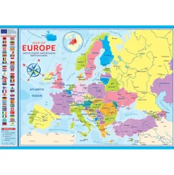 Eurographics Map of Europe Puzzle 200pcs