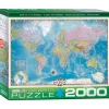 Eurographics Map of the World Puzzle 2000pcs