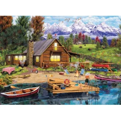 Eurographics Normand: Mountain Cabin Puzzle 1000pcs