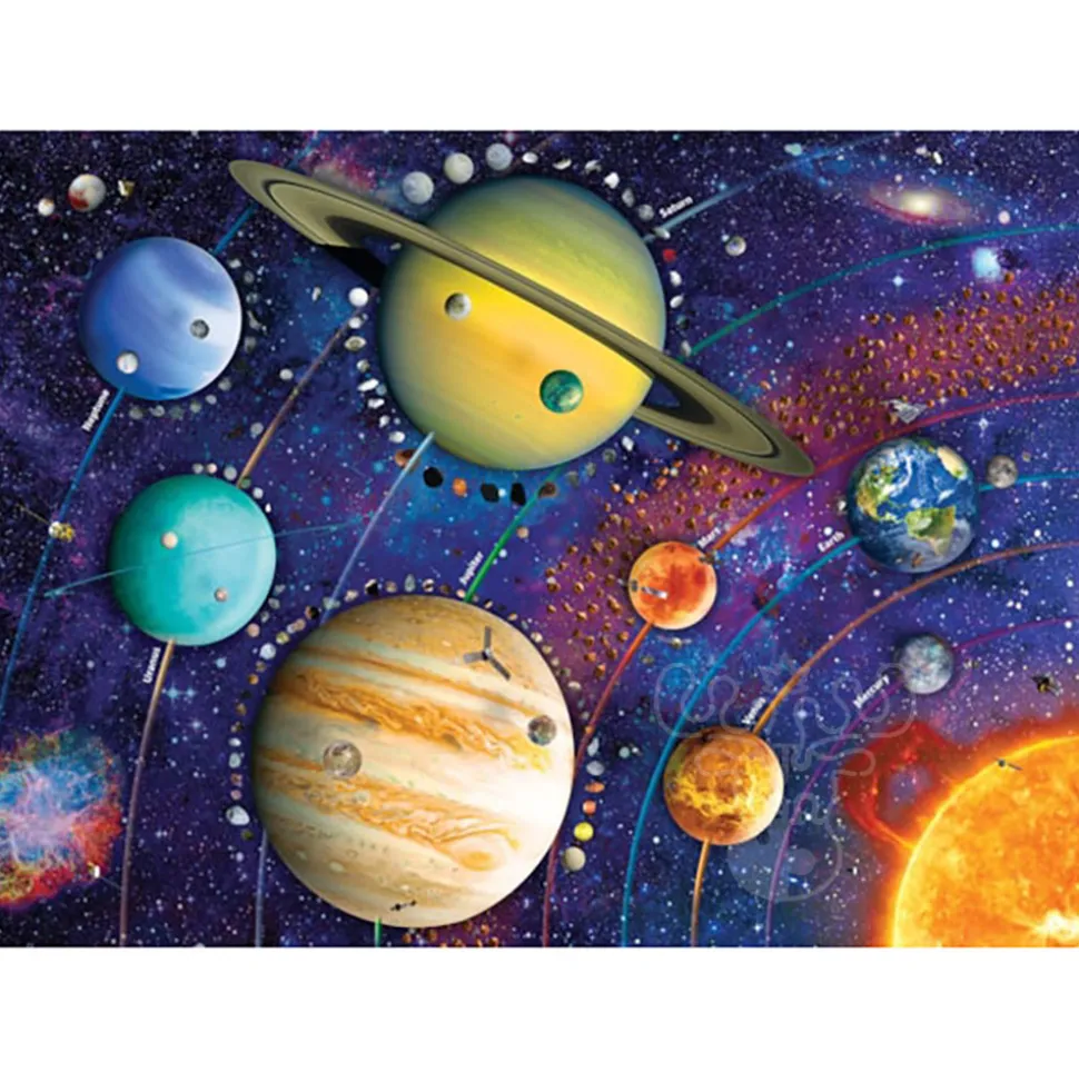 Eurographics Planets of the Solar System Puzzle 1000pcs