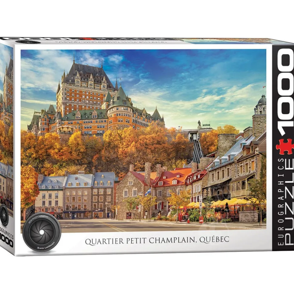 Eurographics Quartier Petit Champlain, Québec Puzzle 1000pcs