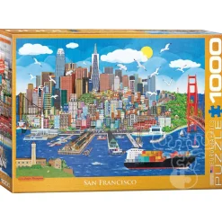Eurographics San Francisco Puzzle 1000pcs