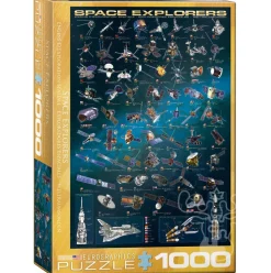Eurographics Space Explorers Puzzle 1000pcs
