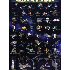Eurographics Space Explorers Puzzle 1000pcs