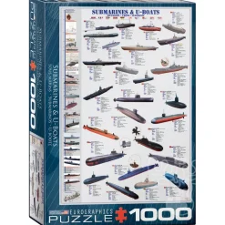 Eurographics Submarines & U-Boats Puzzle 1000pcs