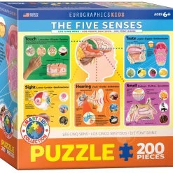 Eurographics The Five Senses Puzzle 200pcs