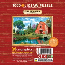 Eurographics The Red Barn Puzzle 1000pcs Tin RETIRED
