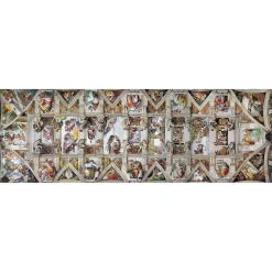 Eurographics The Sistine Chapel Ceiling Panoramic Puzzle 1000pcs