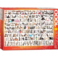 Eurographics The World of Cats Puzzle 1000pcs