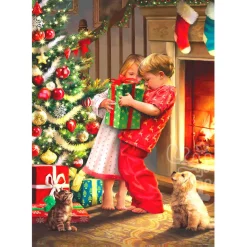 Eurographics Treadwell: Christmas Surprise Puzzle 1000pcs RETIRED