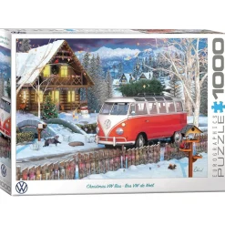 Eurographics VW Christmas Bus Puzzle 1000pcs