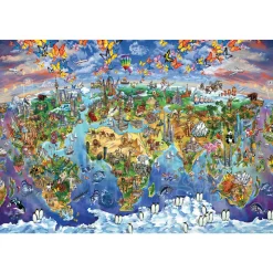 Eurographics World Wonders Puzzle 1000pcs