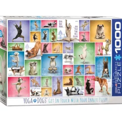 Eurographics Yoga Dogs Puzzle 1000pcs