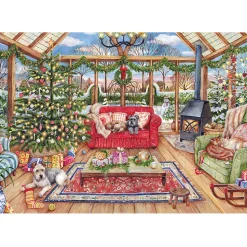 Falcon Christmas Conservatory Puzzle 1000pcs*